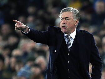 Everton boss Carlo Ancelotti d...